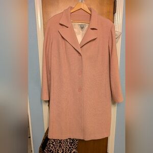 Marvin Richards Blush Pink Textured Coat